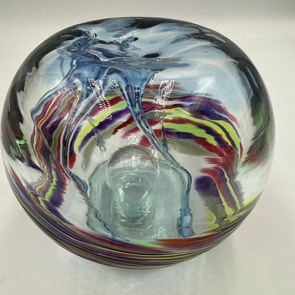 Contemporary Kitras Art Glass Hand Blown 4